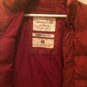 Abercrombie Puffer vest.